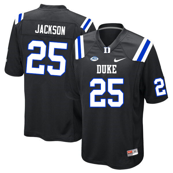Duke Blue Devils #25 Deon Jackson College Football Jerseys Sale-Black